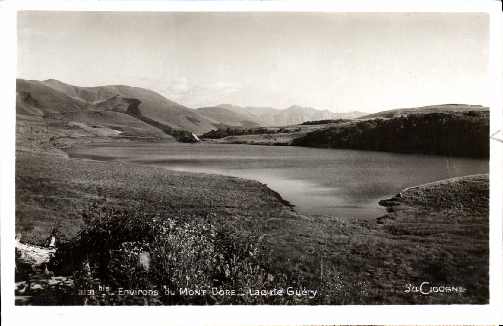 VINTAGE POSTCARD Environs of the Mount Gilds Lake Guery