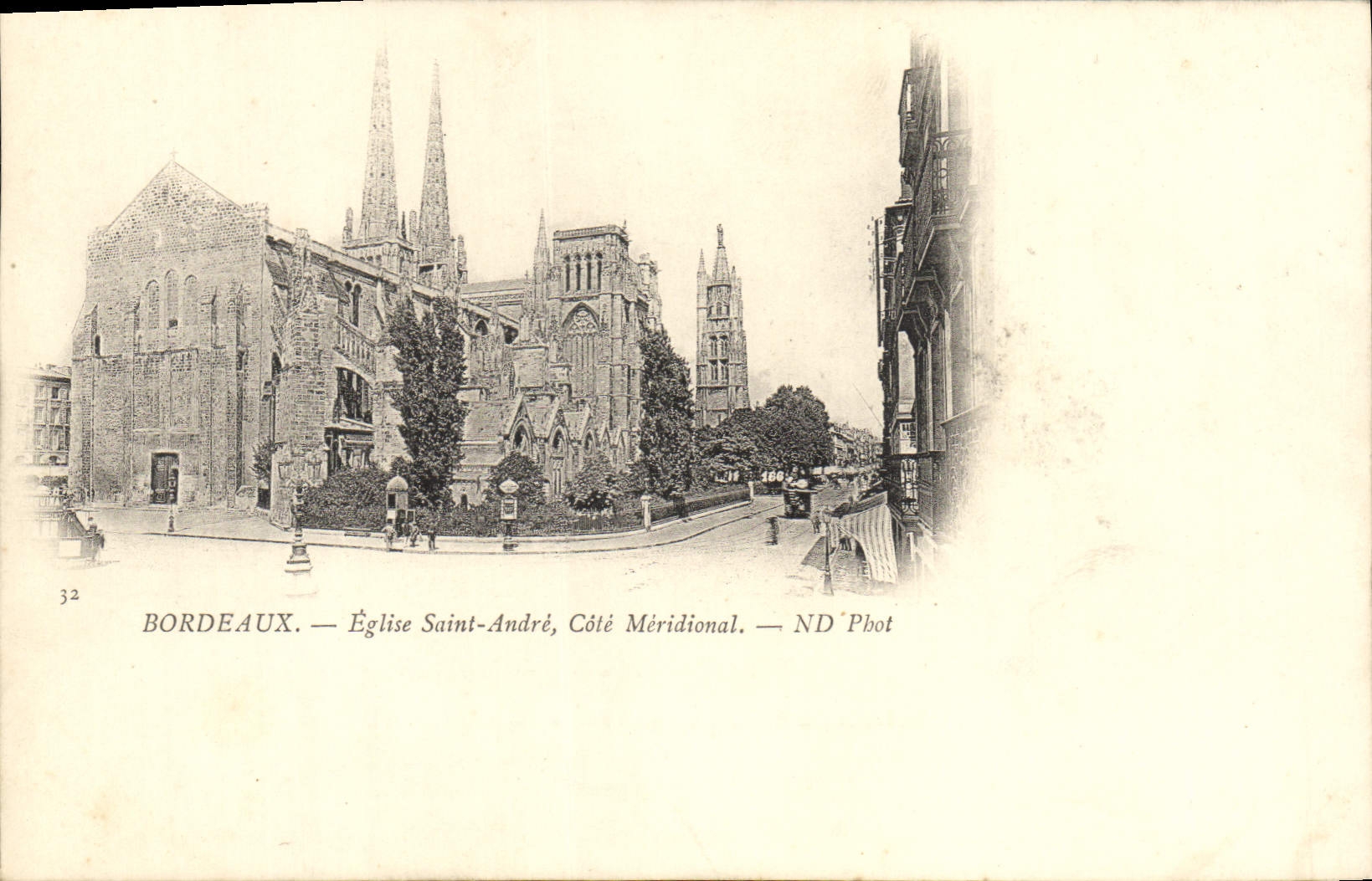 CPA Bordeaux Eglise Saint Andre Cote Meridional