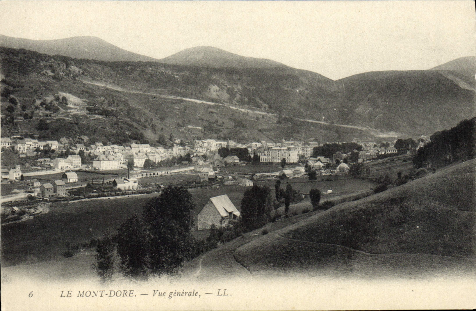 CPA Le Mont Dore Vue Generale