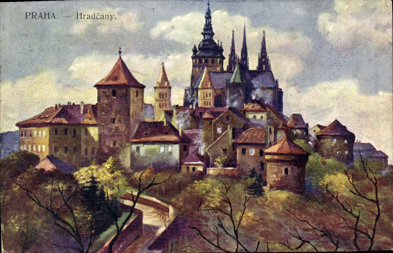 CPA Praha Hradcany