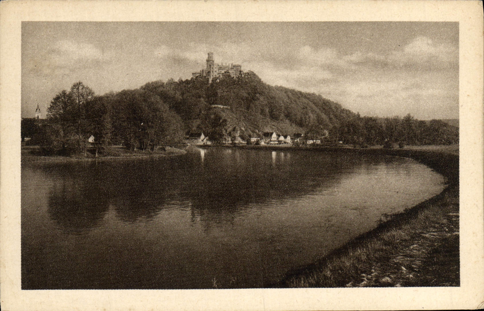 POSTAL Hluboka de la VENDIMIA