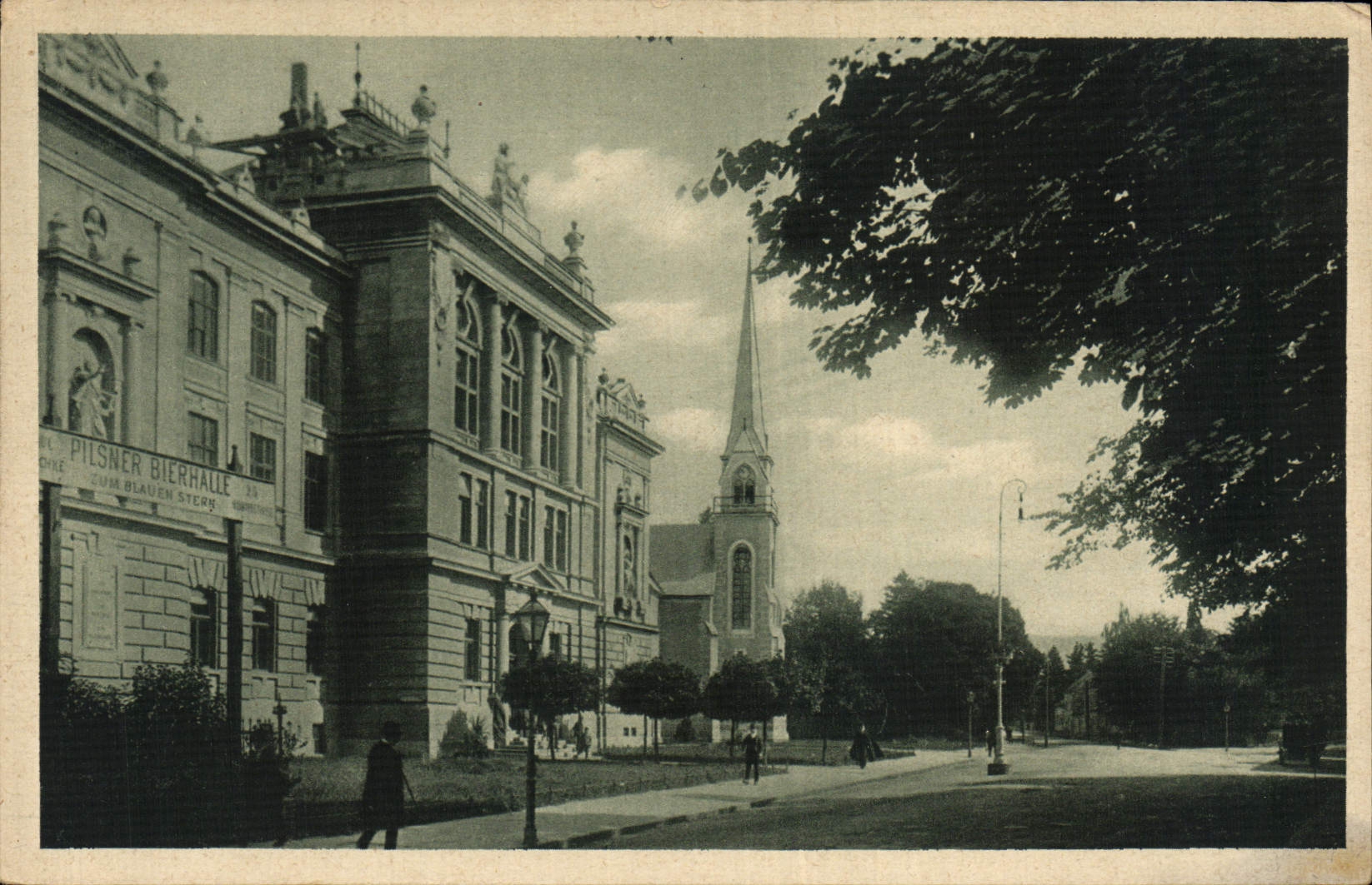 POSTAL Mahr Schonberg de la VENDIMIA