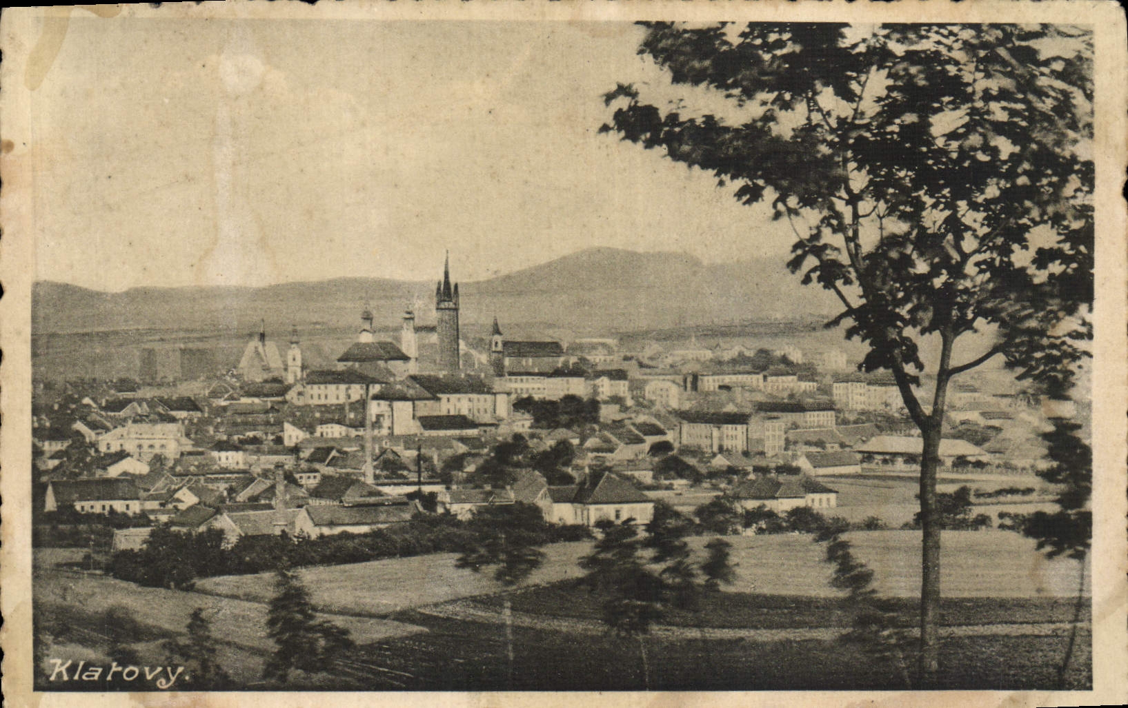 POSTAL Klavovy de la VENDIMIA