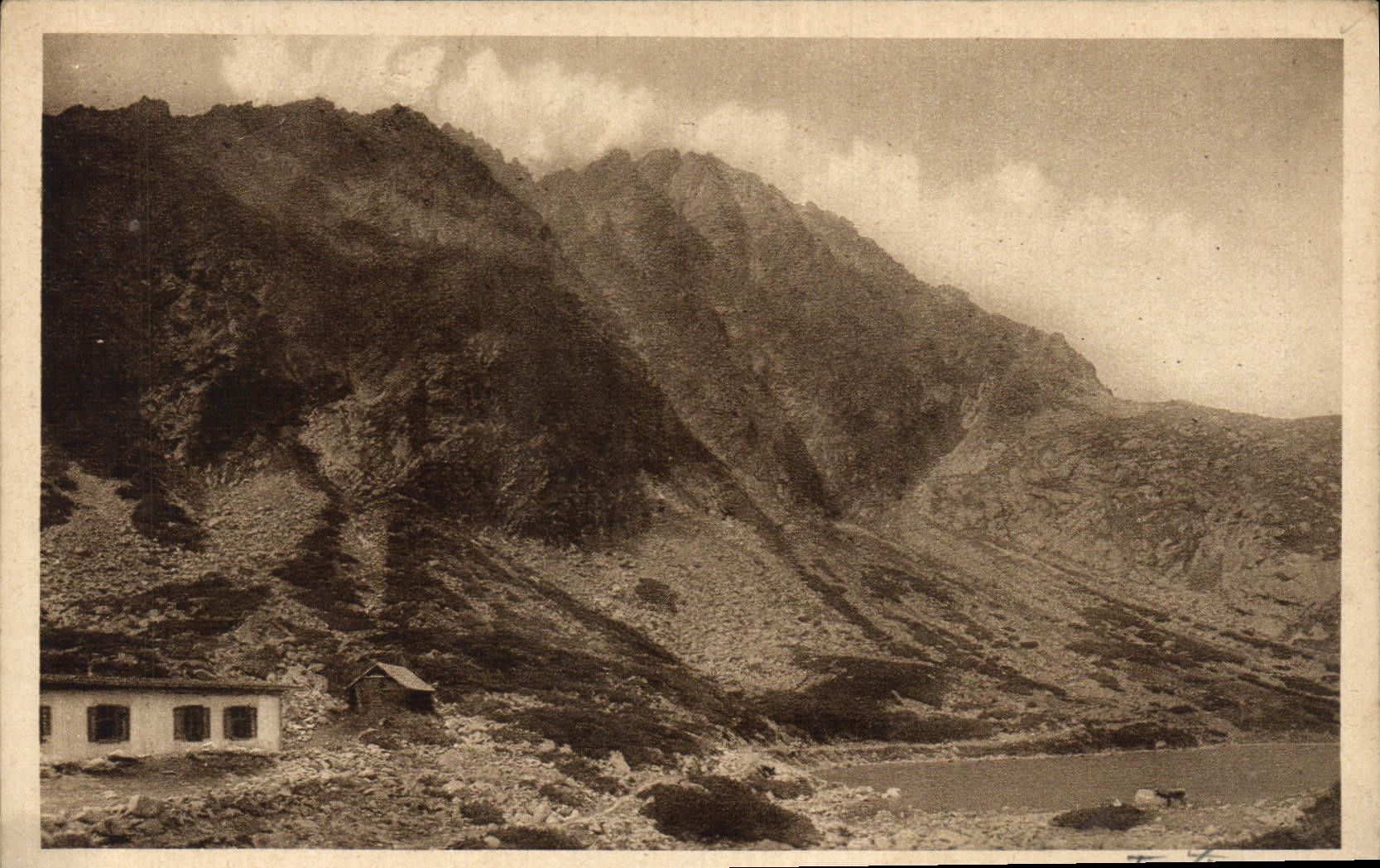 POSTAL Tatra de la VENDIMIA