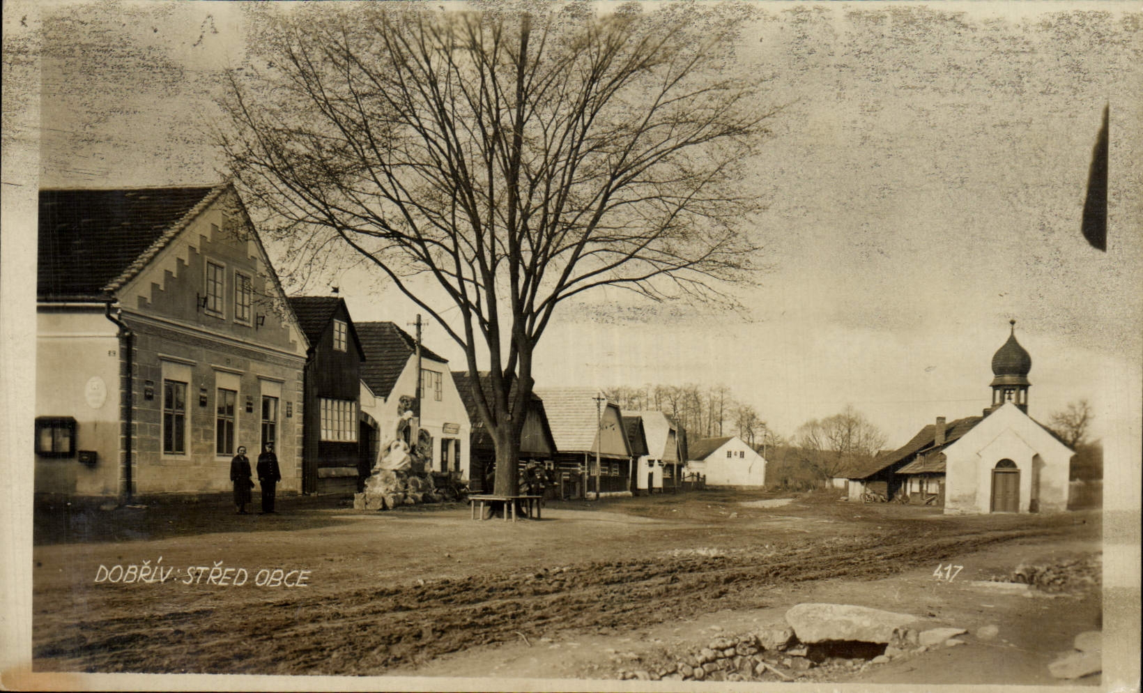 POSTAL Dobriv Stred Obce de la VENDIMIA