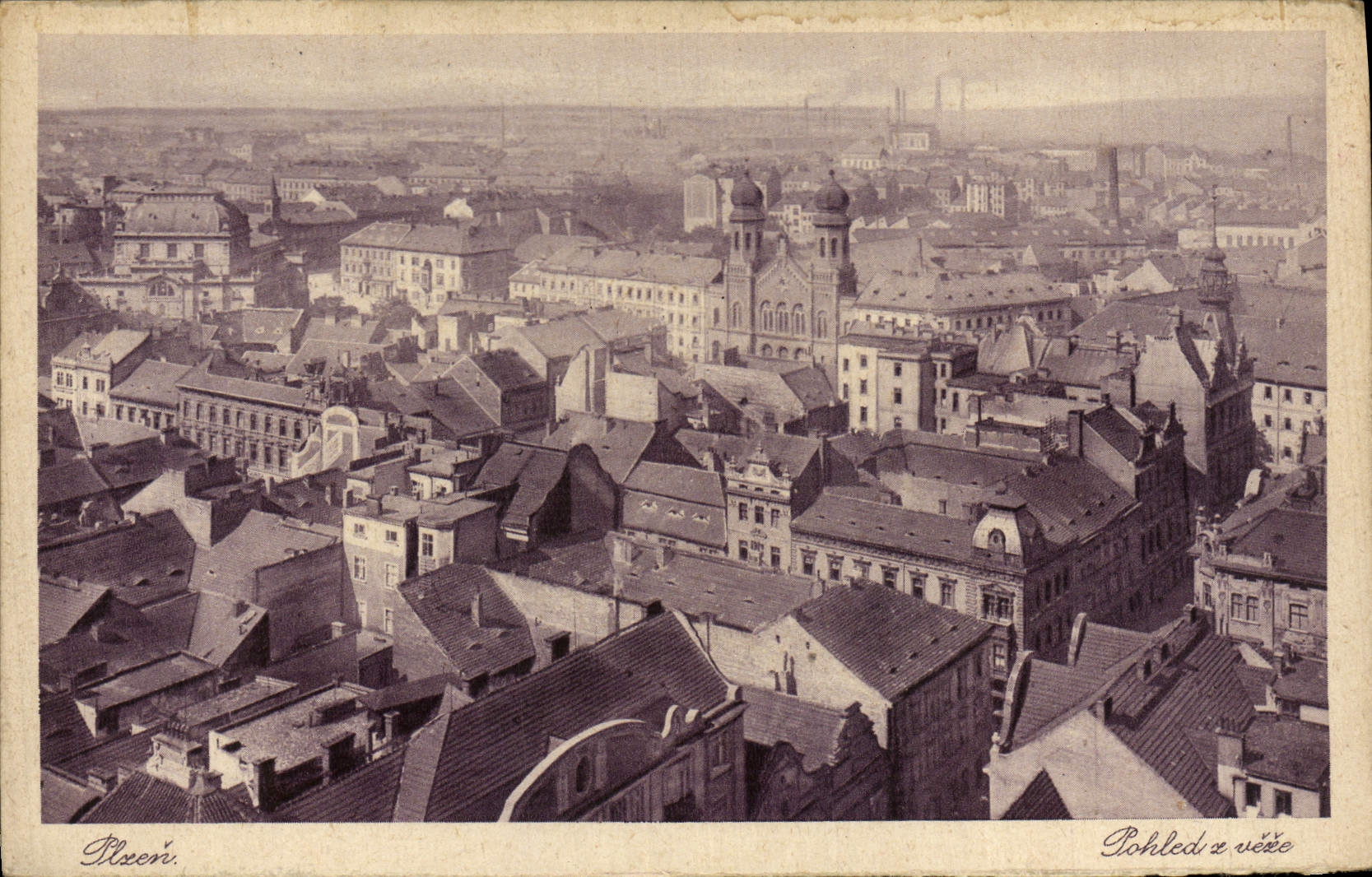 POSTAL Plzen de la VENDIMIA