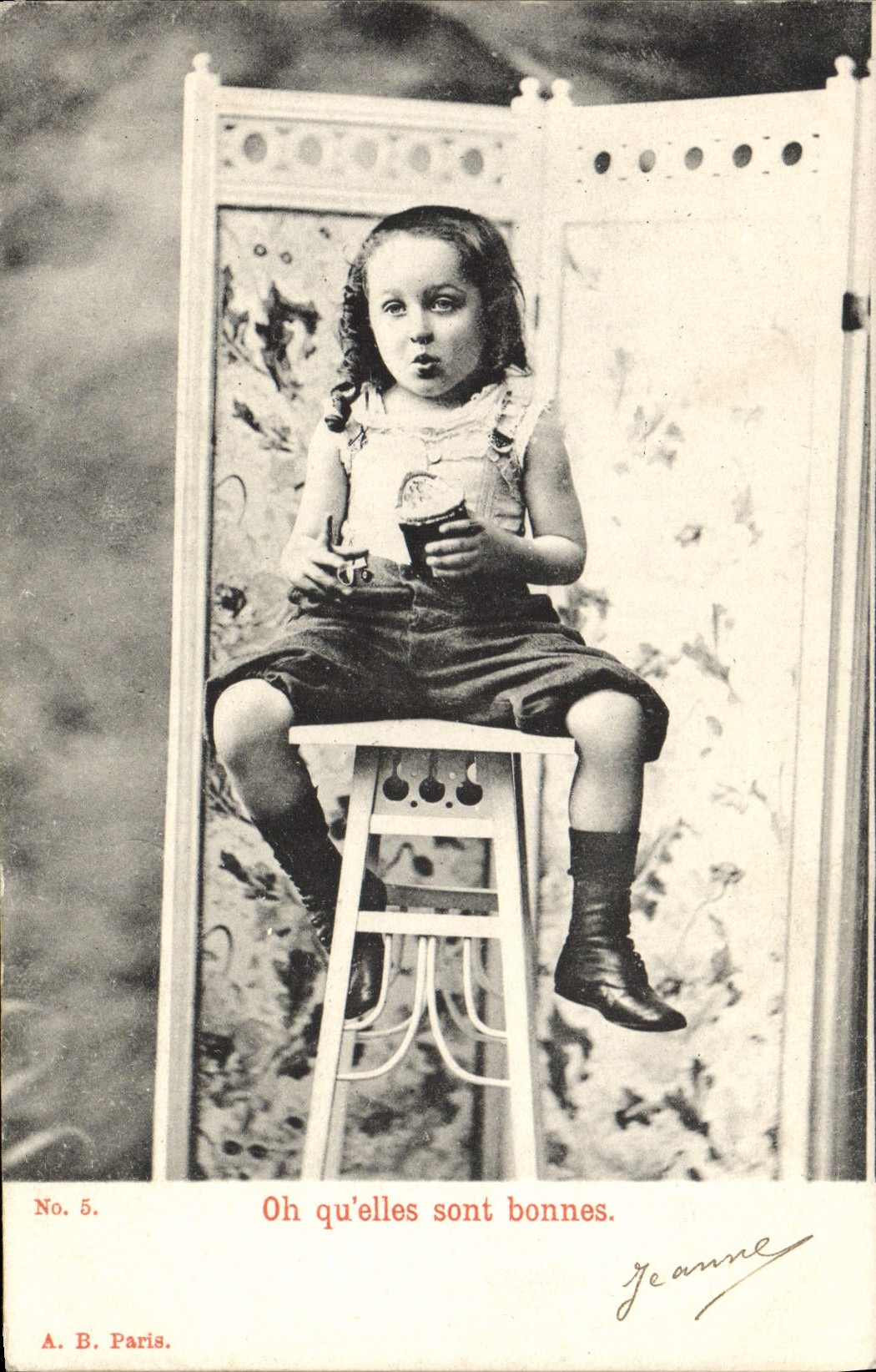 VINTAGE POSTCARD Oh Which they Are Good Child