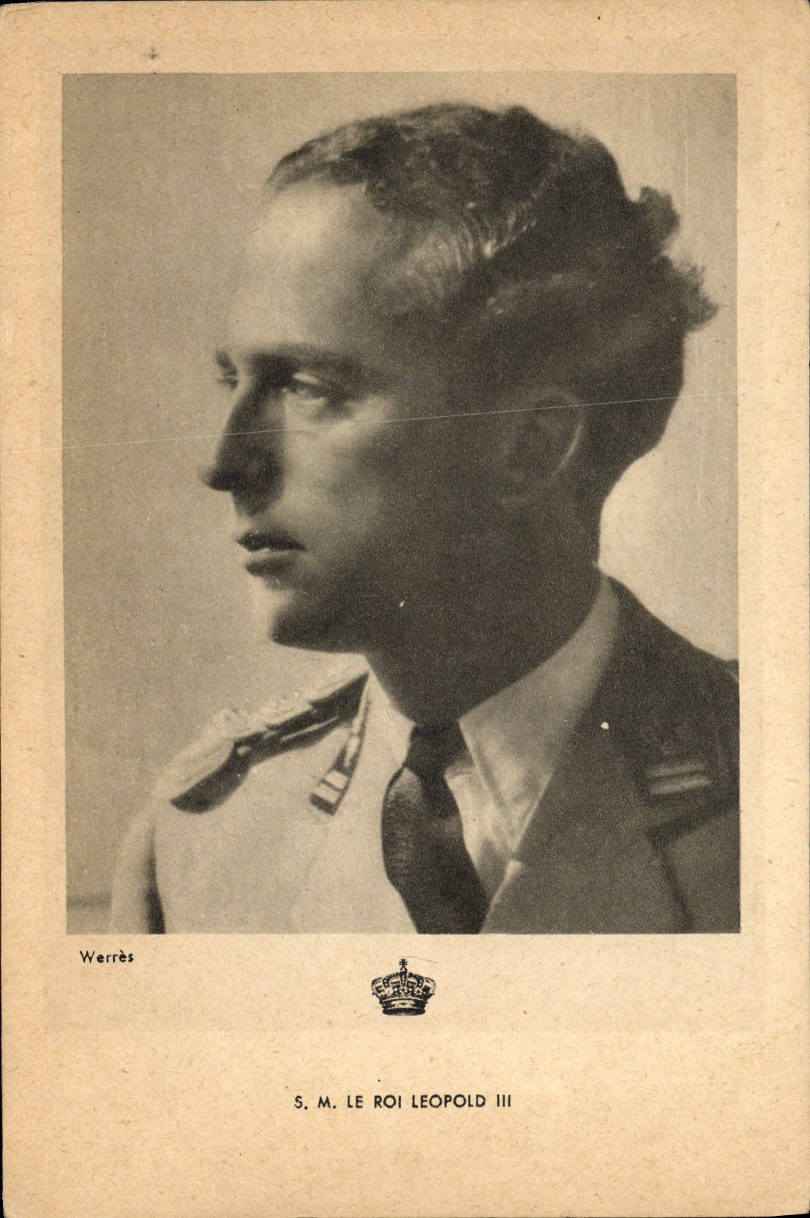 CPA S M Le Roi Leopold III