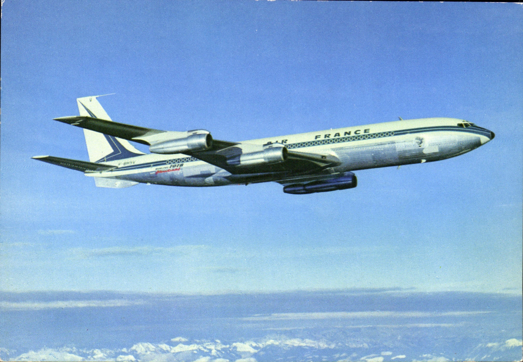 CPM Boeing 707B Intercontinental Quadrireacteur Avion