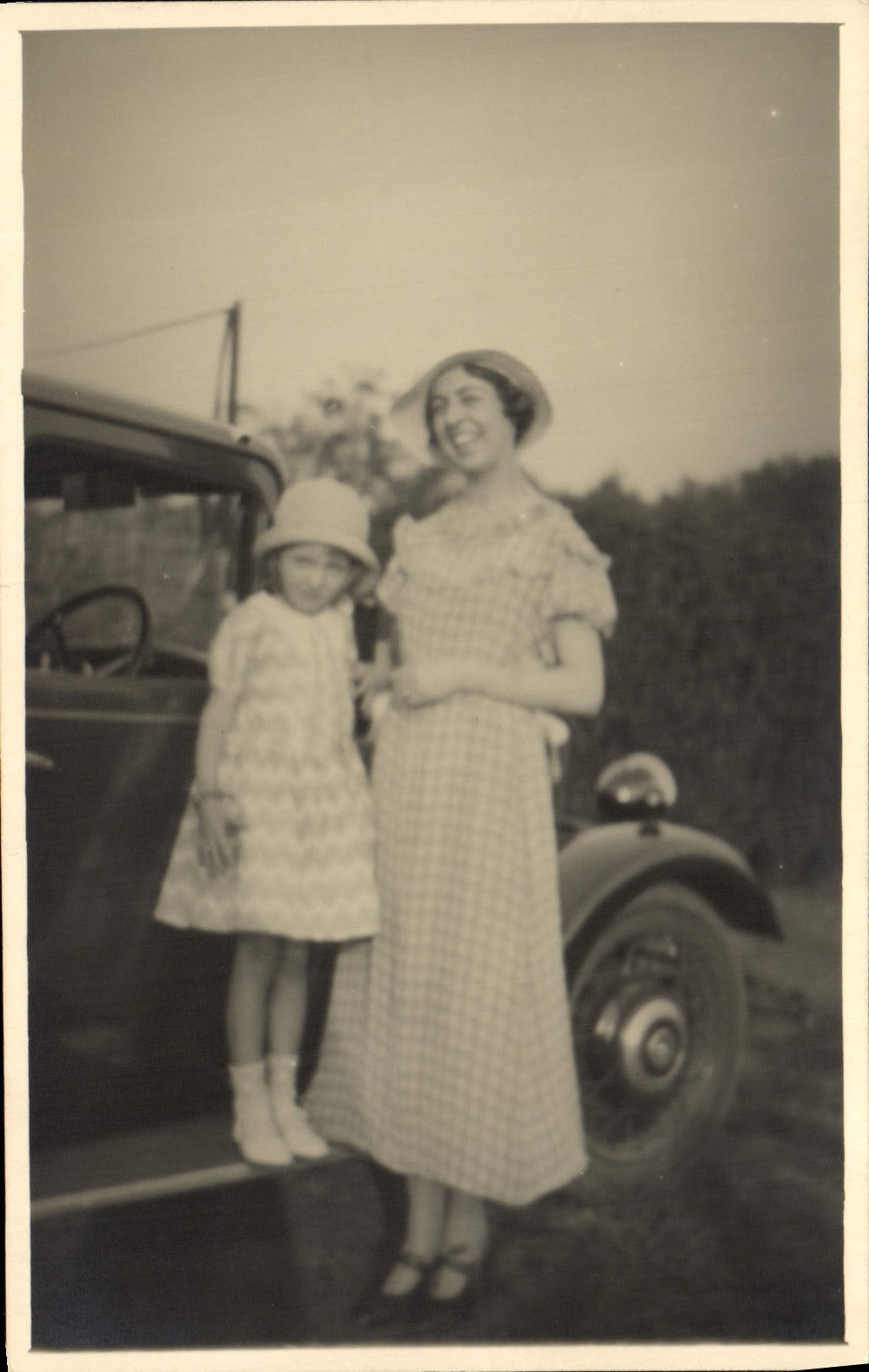 Real photo Automobile Child wife Folklore