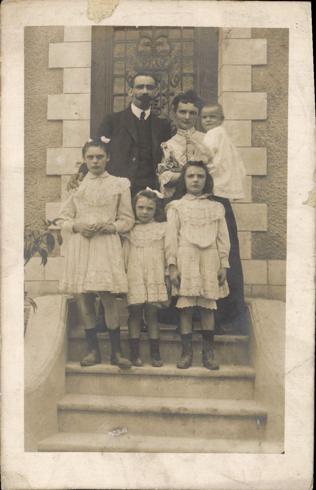 Real photo Children Neuilly Pleasure