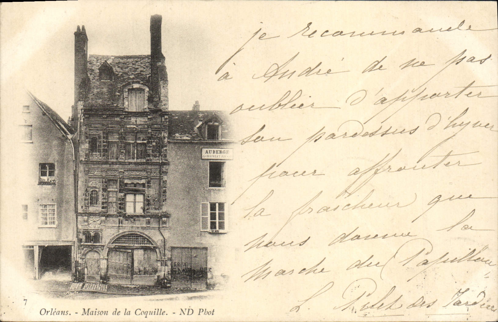 CPA Orleans Maison De La Coquille