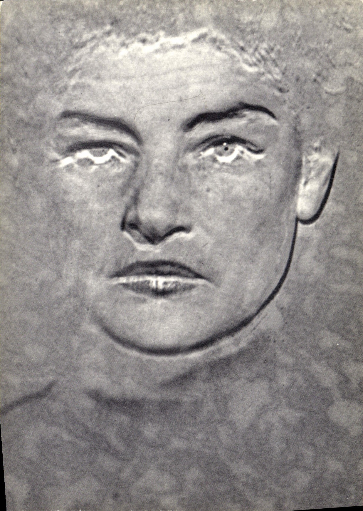 MODERN CARD Man Ray Portrait 1958