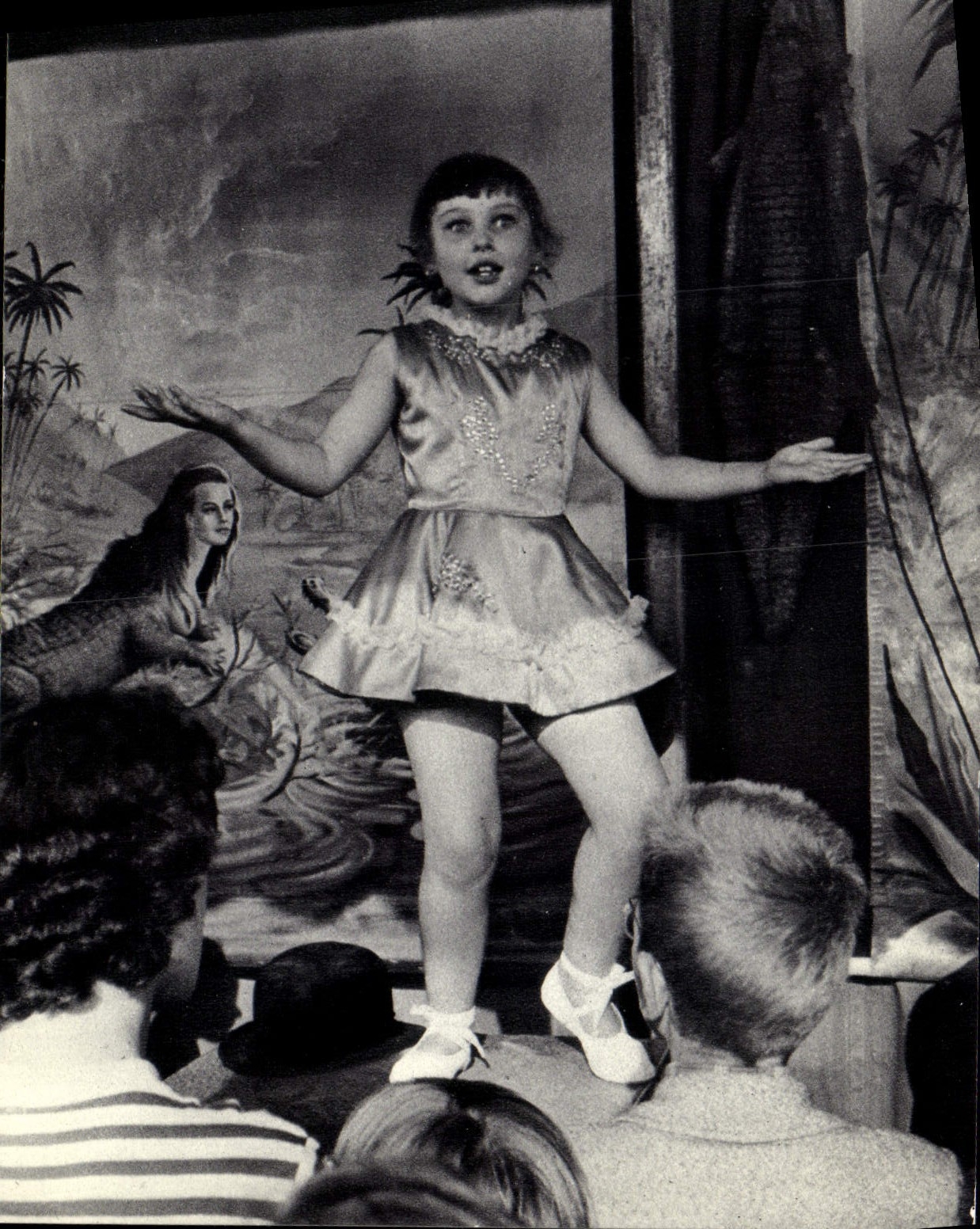 MODERN CARD Izis Parades For the Woman Crocodile 1959