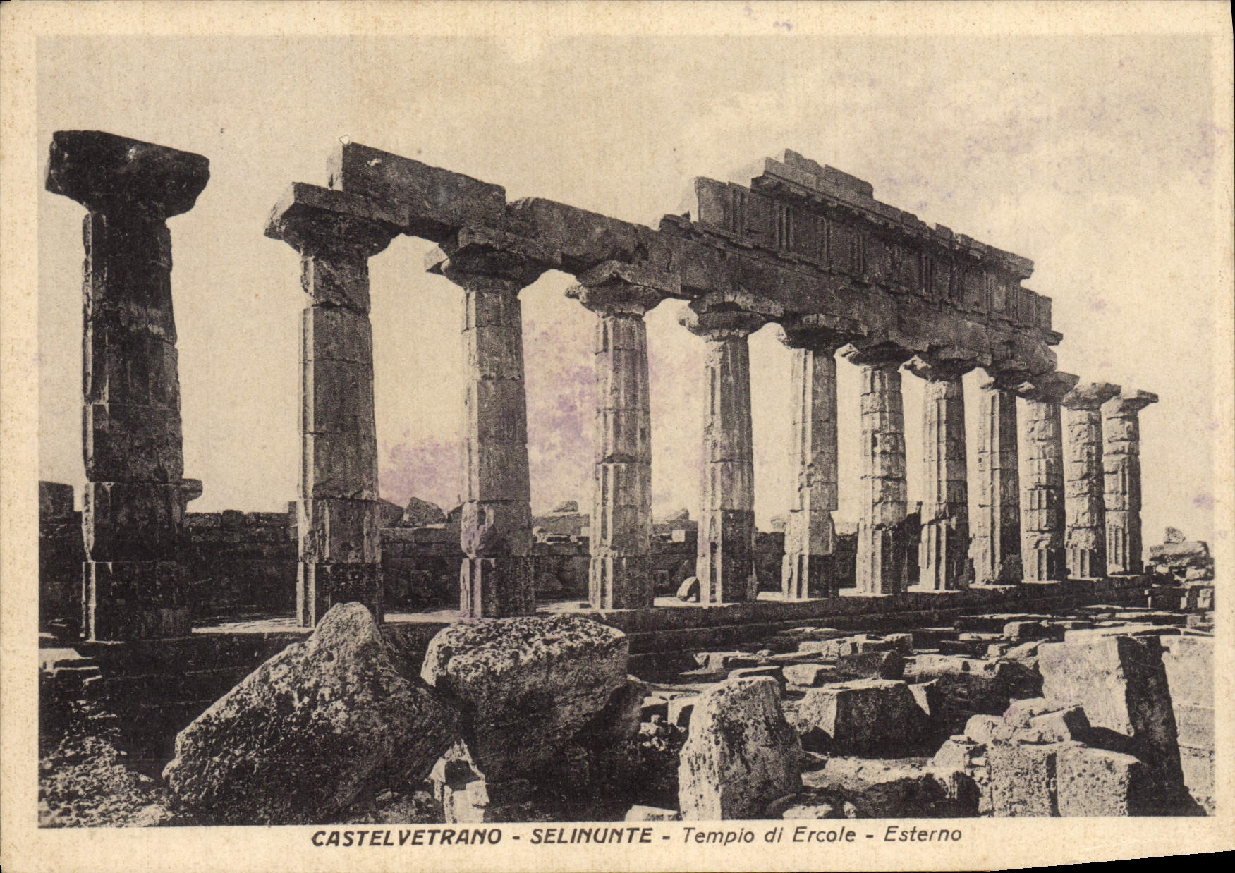 CPM Castelvetrano Selinunte Tempio Di Ercole Esterno