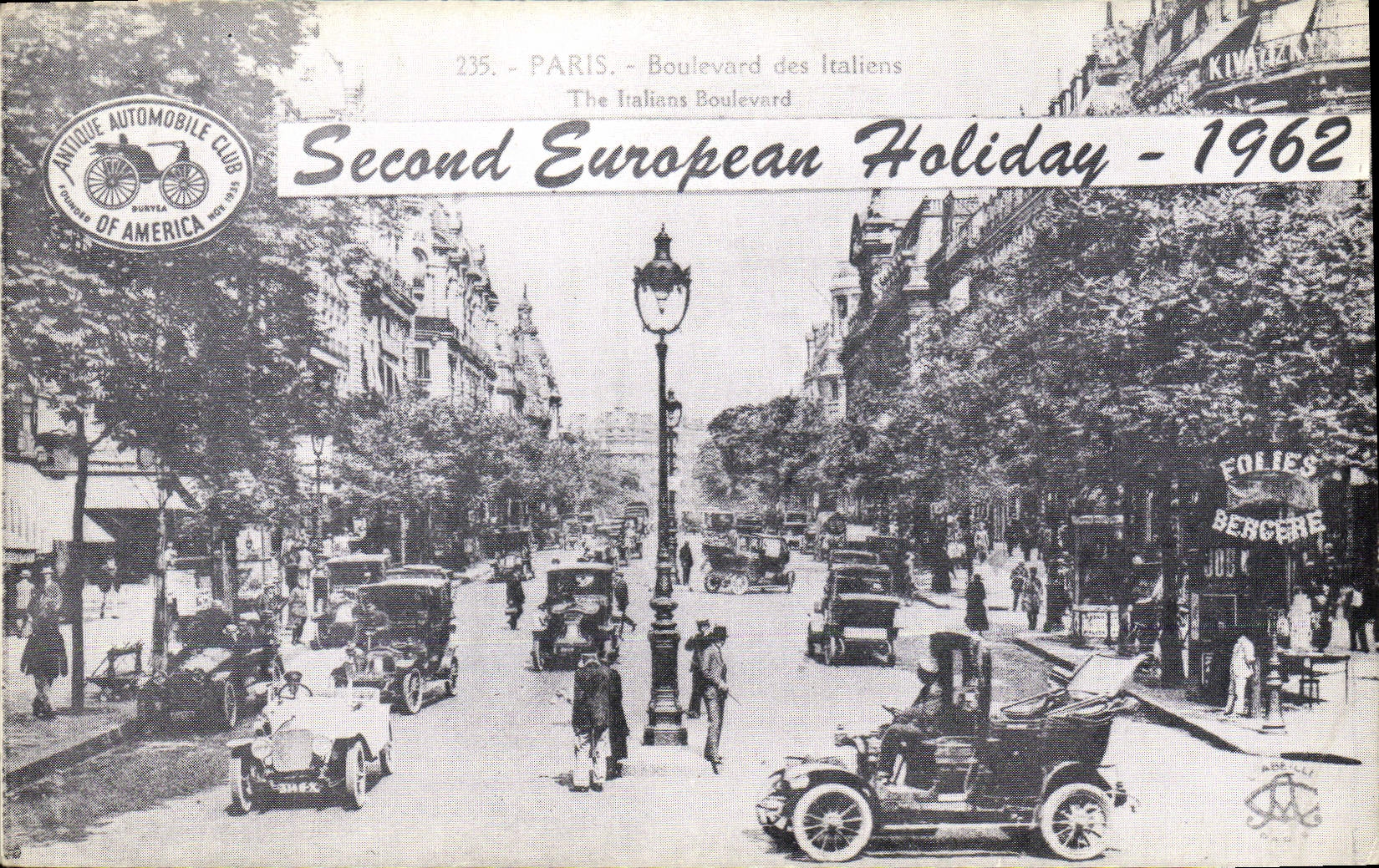 CPREPRO Paris Boulevard Des Italiens Automobile