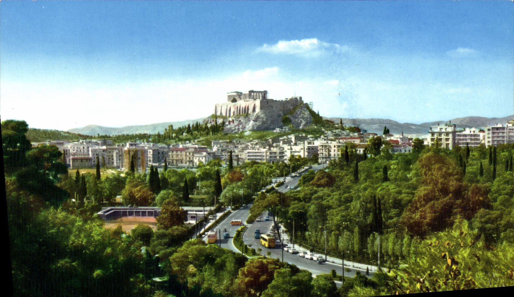 MODERN CARD Partial Athens viiw