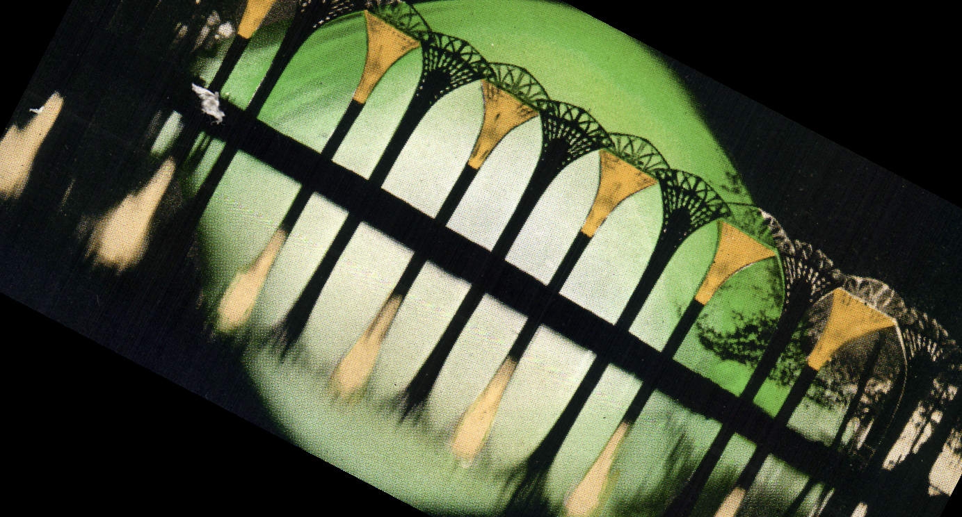 CPA La Passerelle Et Les Ponts d'Eau Granet