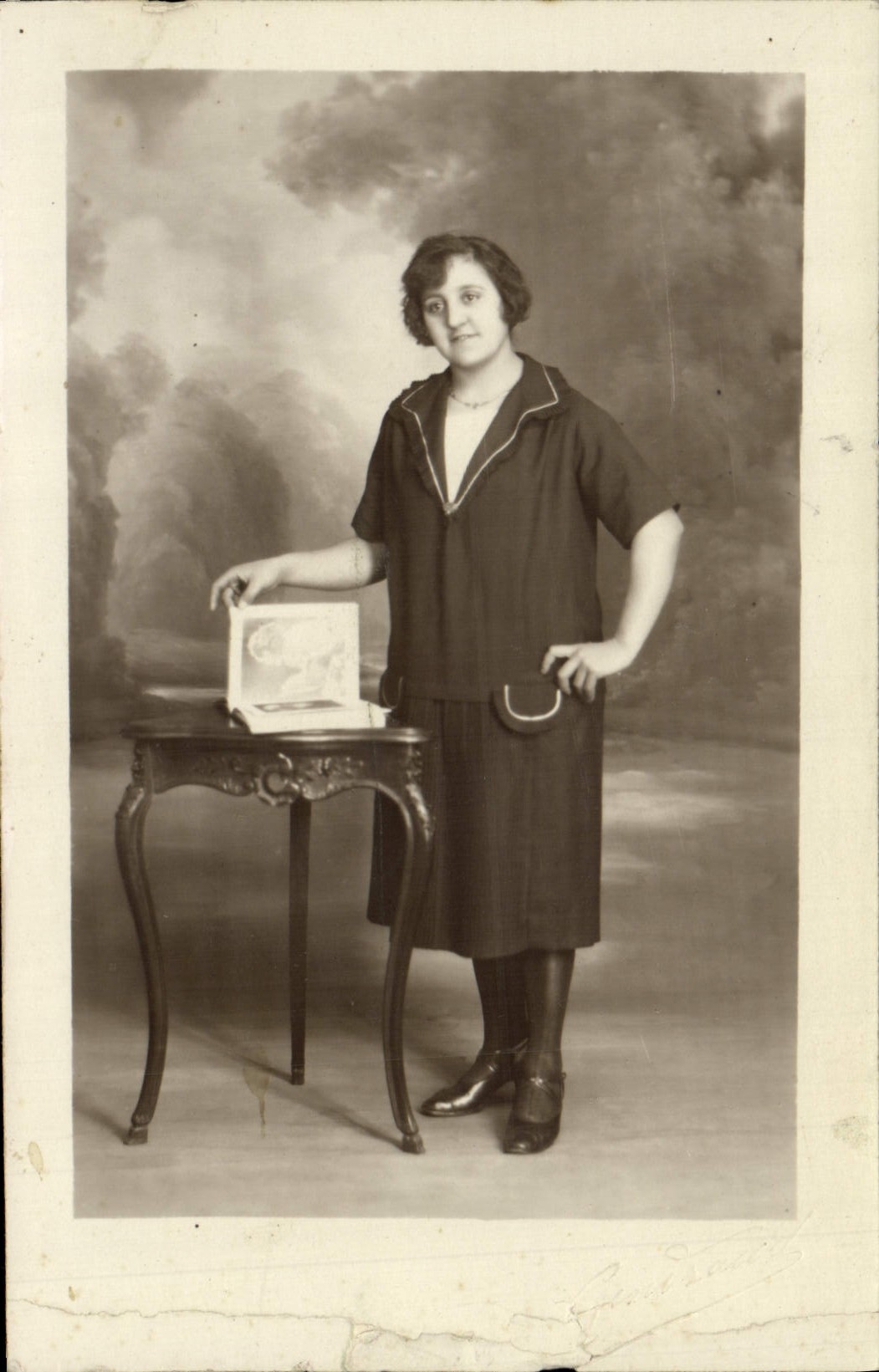 CARTE PHOTO Femme