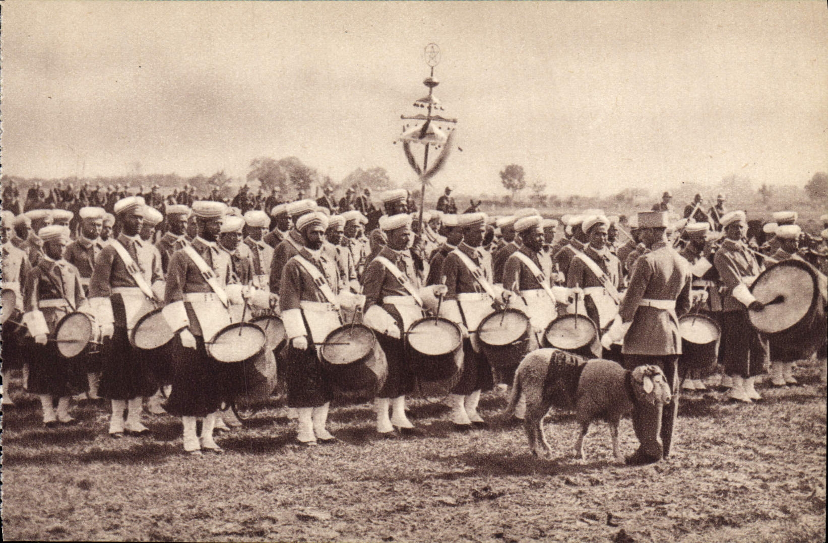 CPA Nouba Marocaine Mouton Militaria 