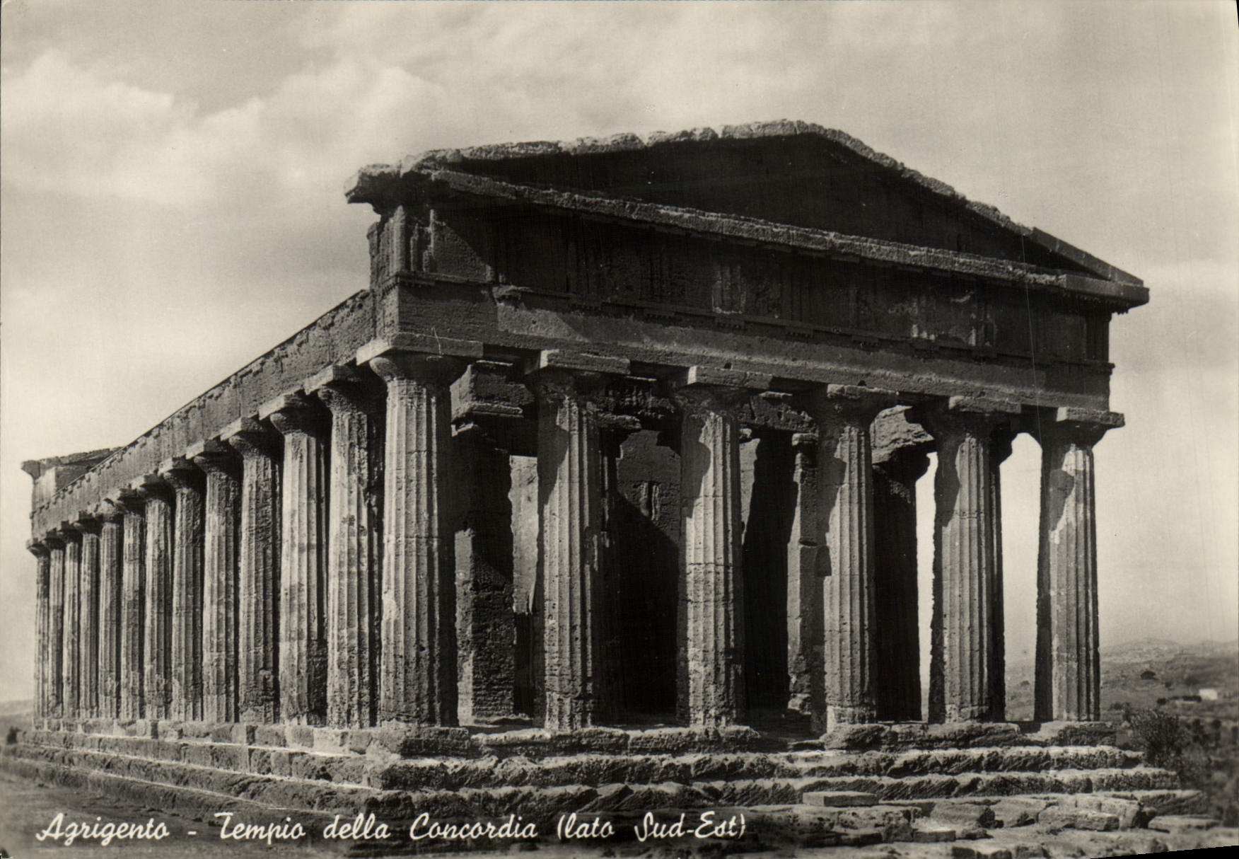 MODERN CARD Agrigento Tempia della Concordia