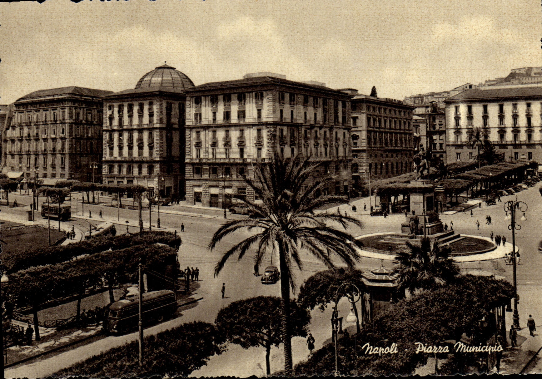 MODERN CARD Napoli Piazza Municipio