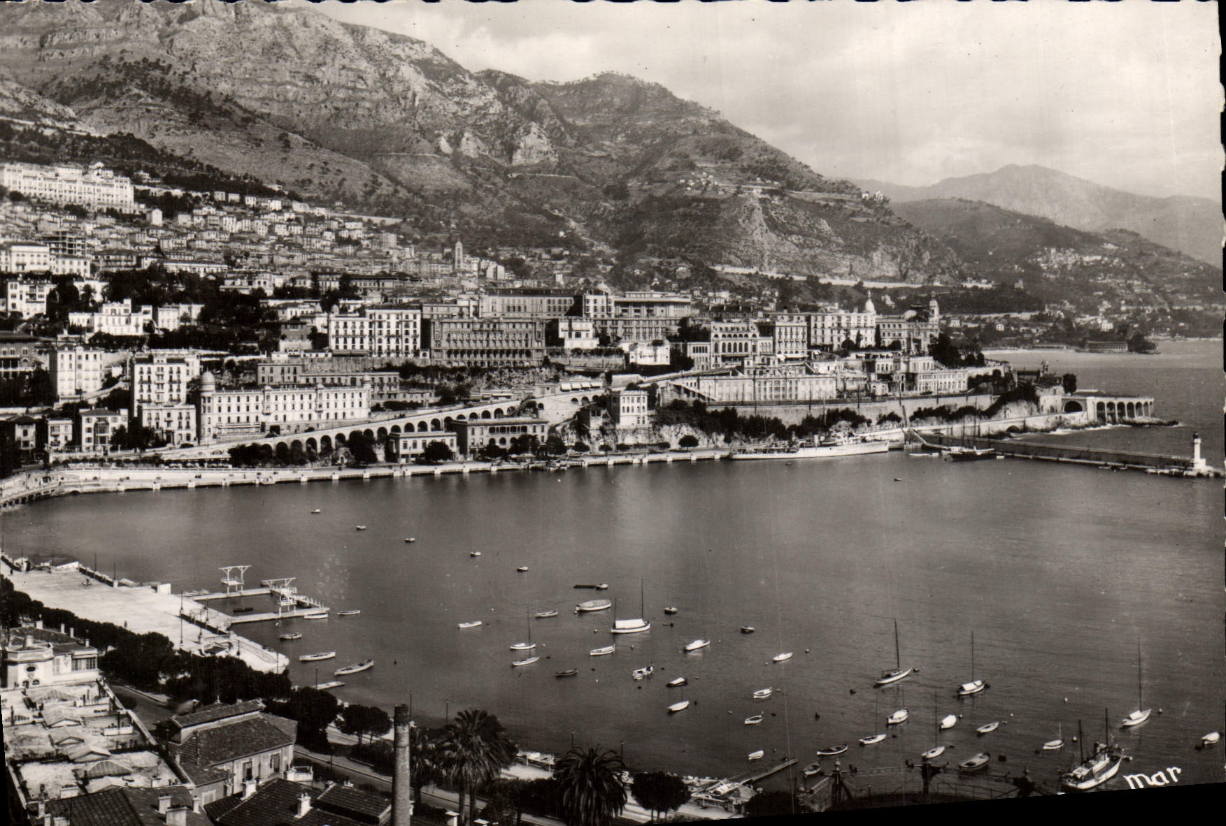 CPM La Principaute de Monaco Monte Carlo Vue generale