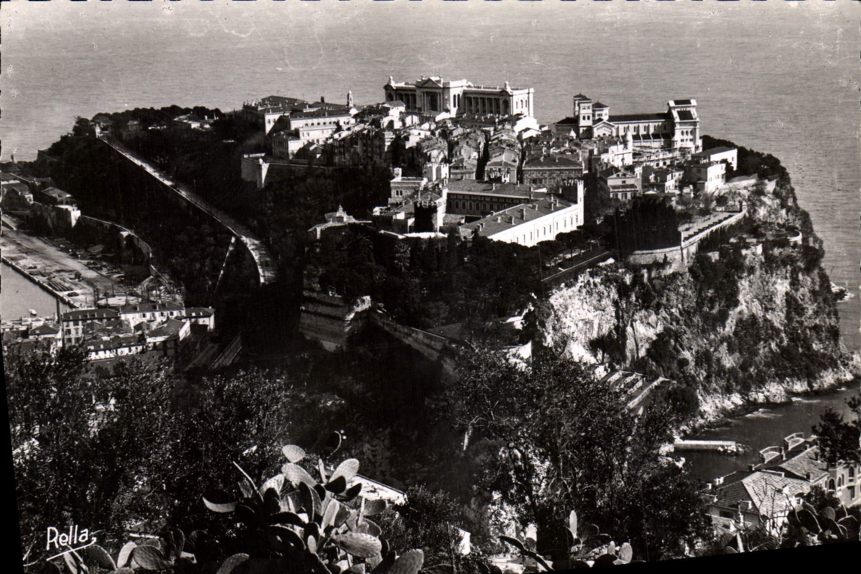 MODERN CARD the Rock of Monaco