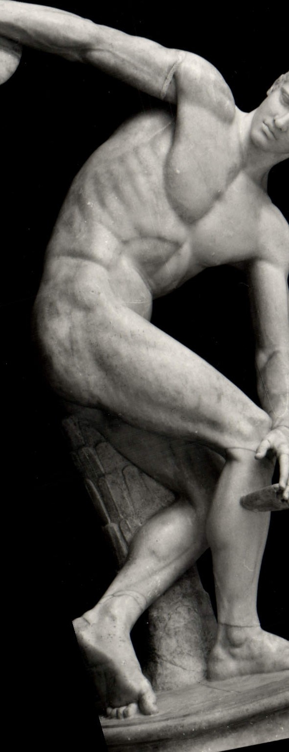 MODERN CARD Roma Discobolo Lancellotti Museo Naz