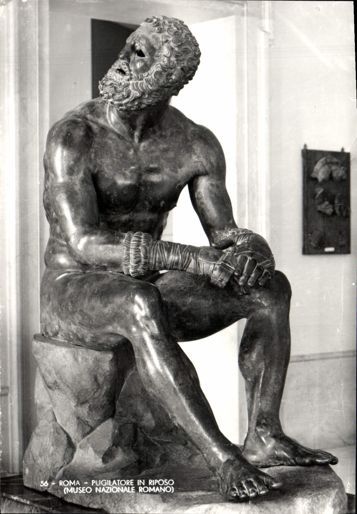 MODERN CARD Roma Pugilatore In Riposo Museo Nazionale romano