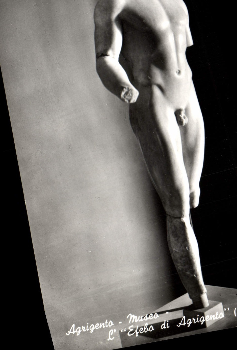 MODERN CARD Agrigento Museo Efebo di Agrigento