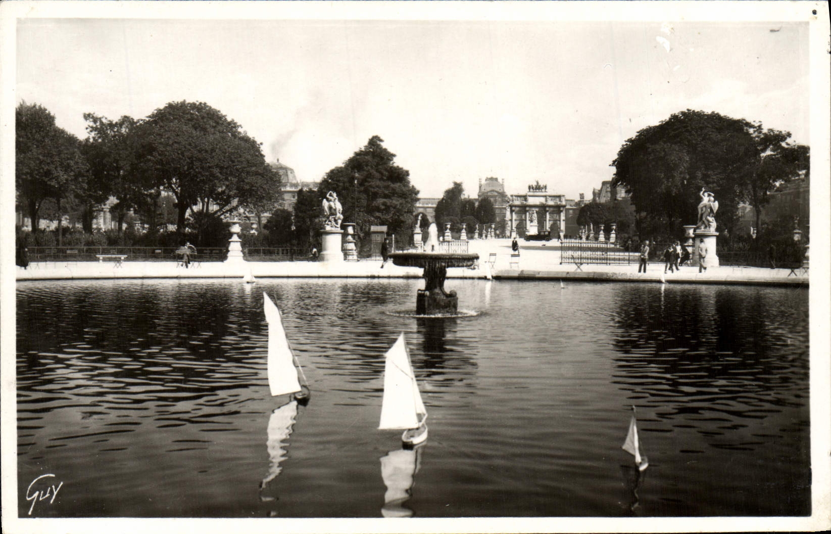 CPA Paris Et Ses Merveilles Bassin des Tuileries