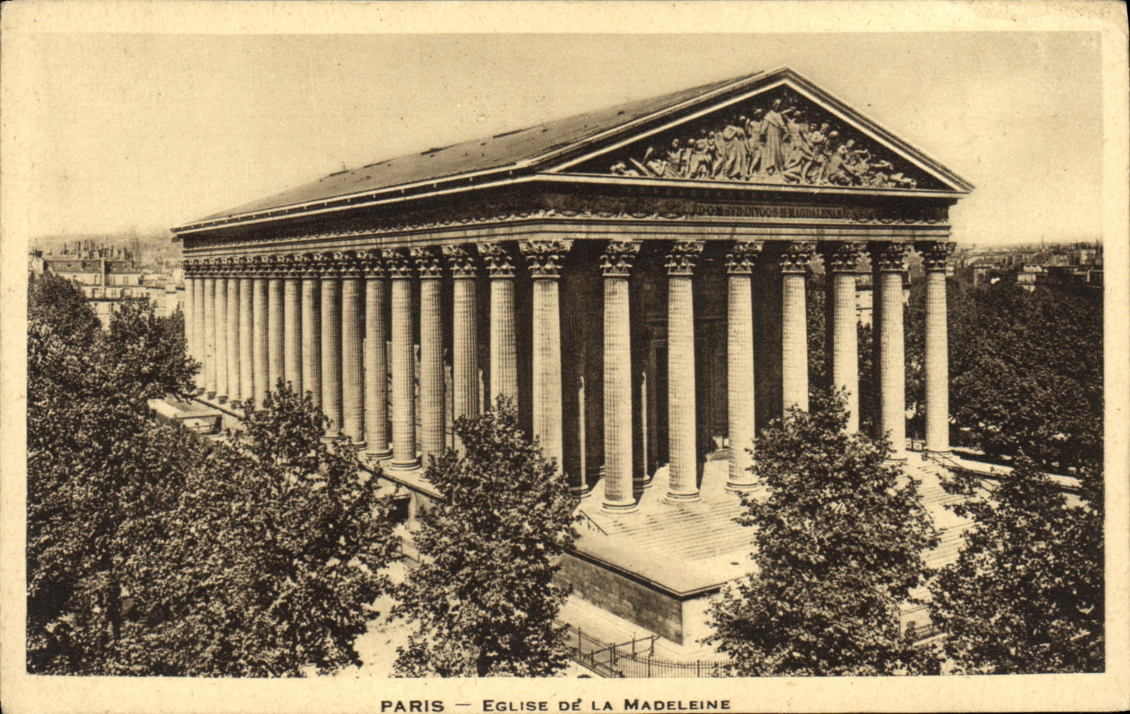 CPA Paris Eglise De La Madeleine