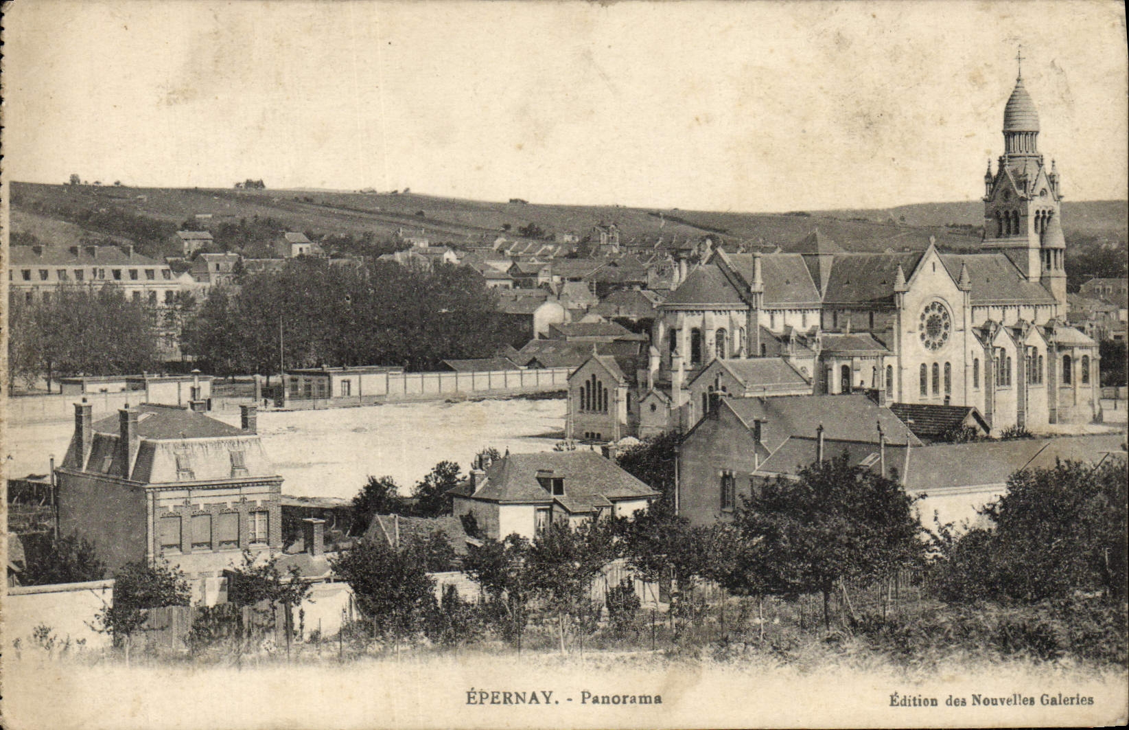 CPA Epernay Panorama