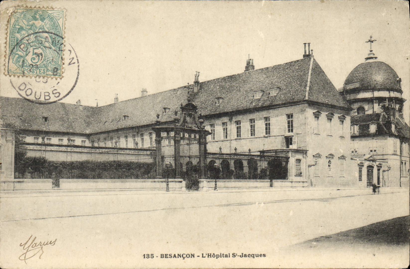 CPA Besancon L'Hopital St Jacques