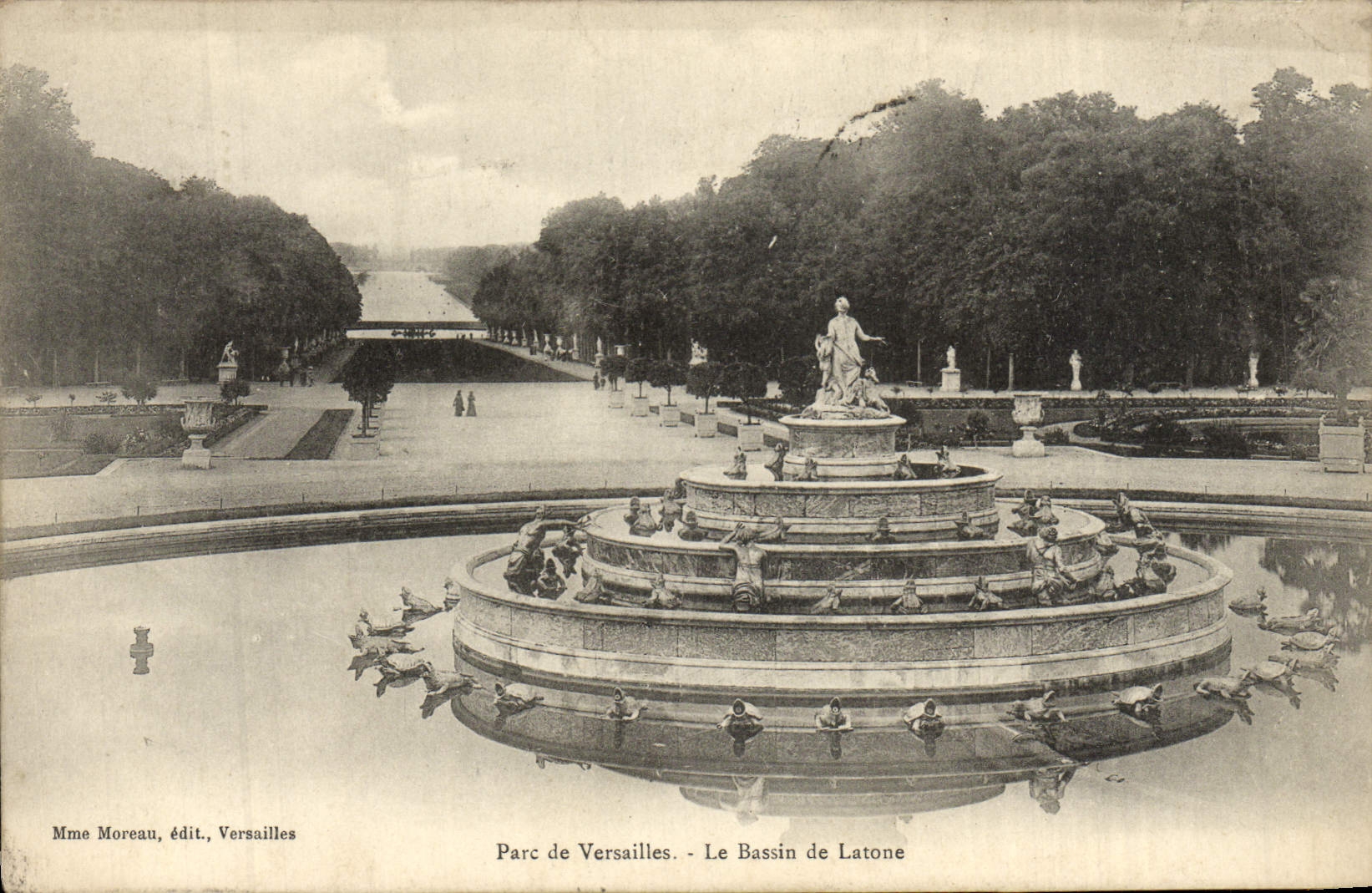 CPA Parc De Versailles Le Bassin De Latone