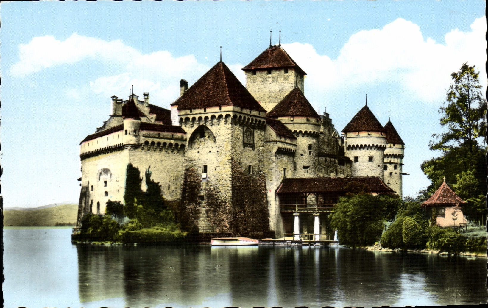CPM Lac Leman Chateau de Chillon