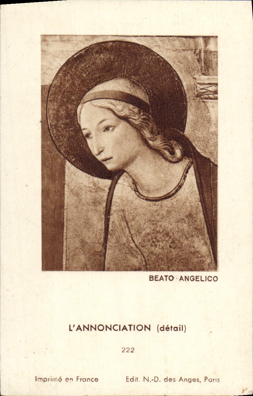 Image L'Annonciation Beato Angelico