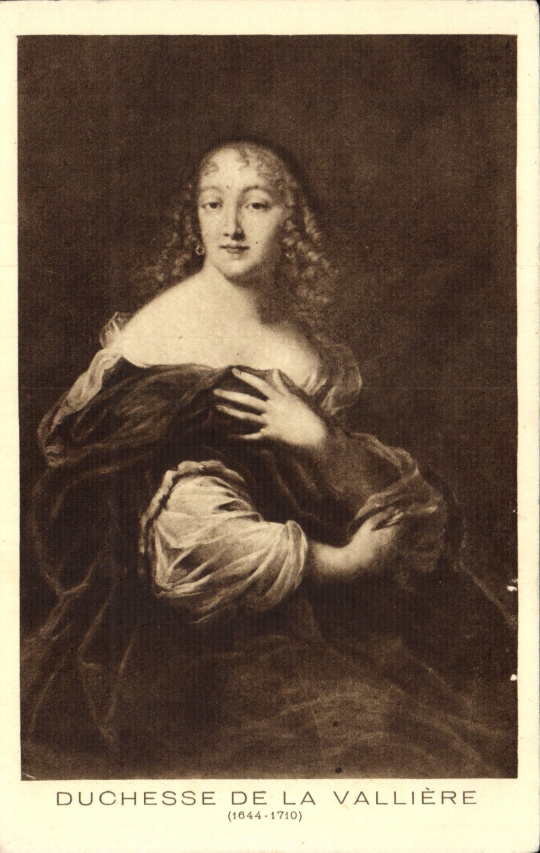 CPA Duchesse De La Valliere 1644 1710