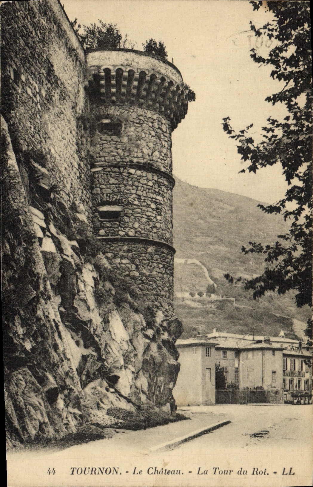 CPA Tournon Le Chateau La Tour du Roi