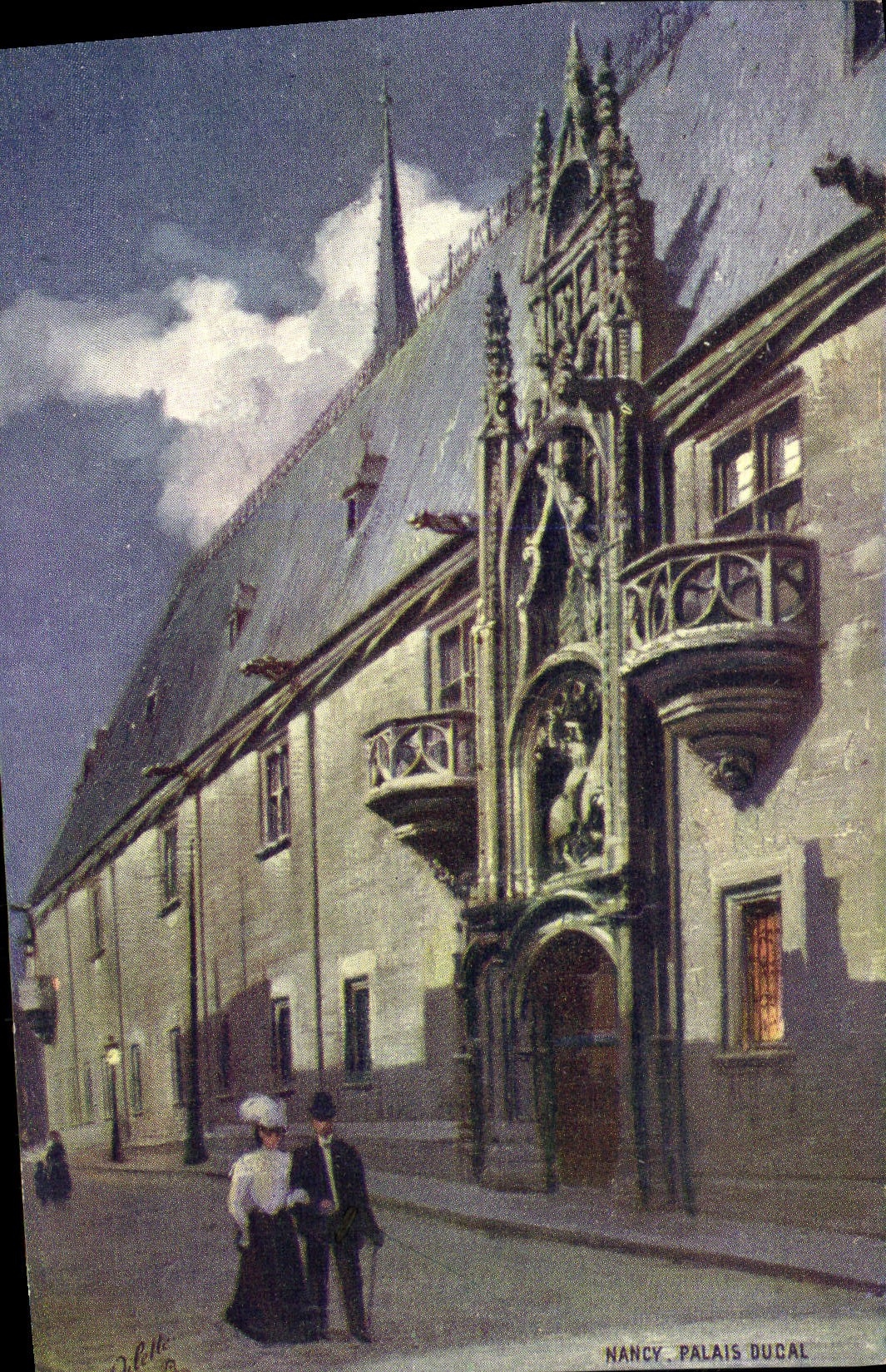 CPA Nancy Palais Ducal