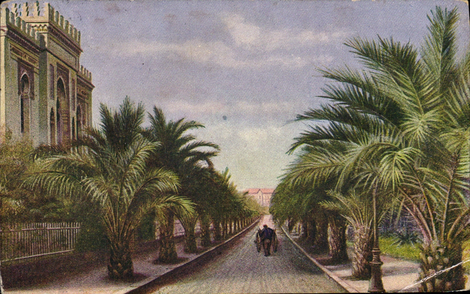 VINTAGE POSTCARD Hyeres