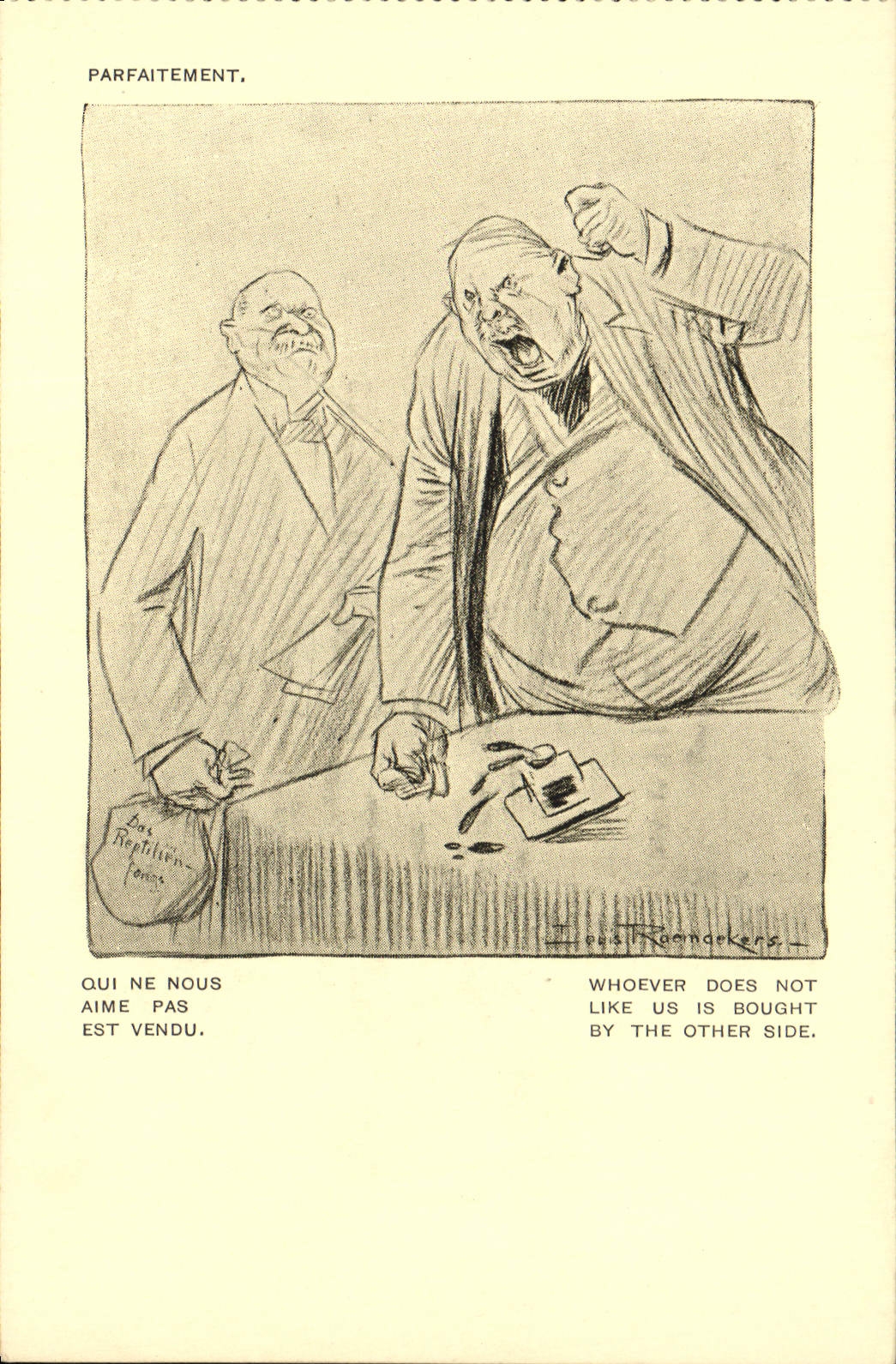 VINTAGE POSTCARD Militaria Orphans of the war Perfectly