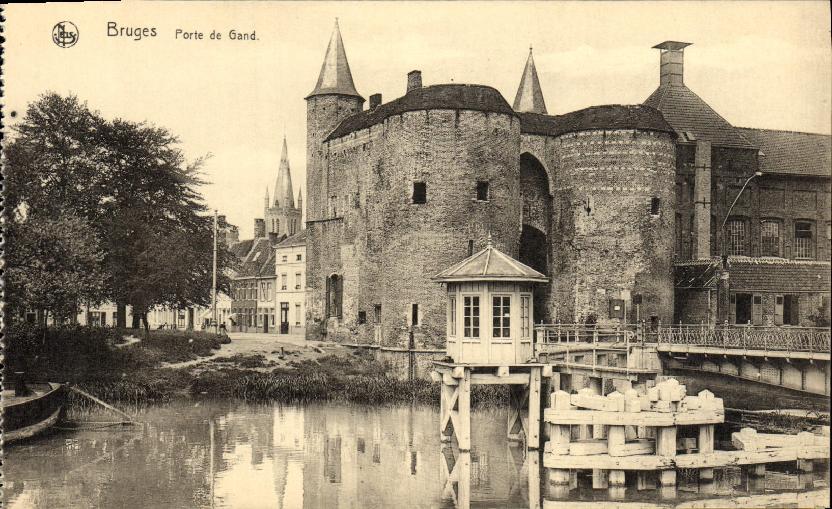 La POSTAL Brujas de la VENDIMIA lleva de Gante