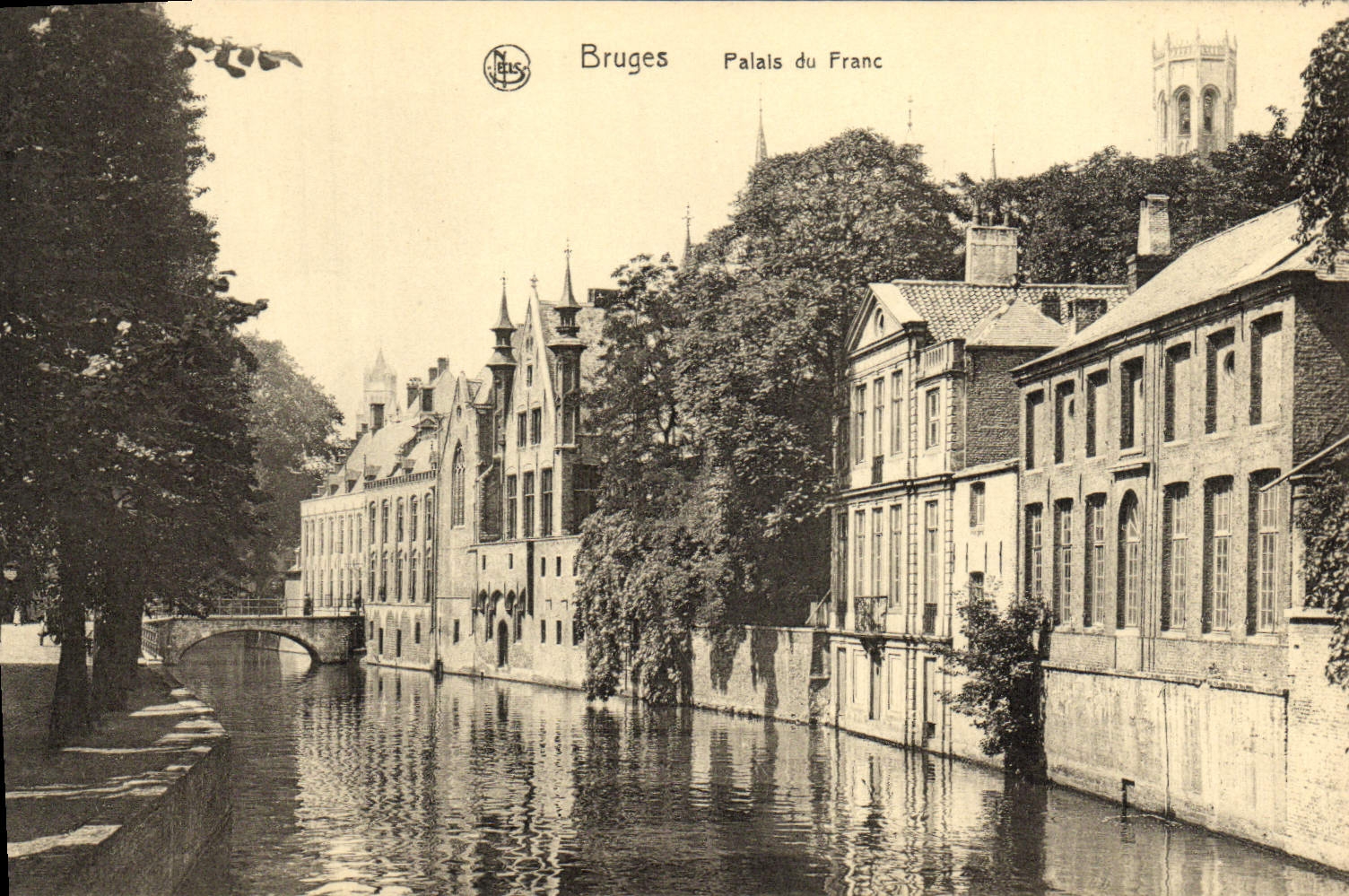 CPA Bruges Palais Du Franc