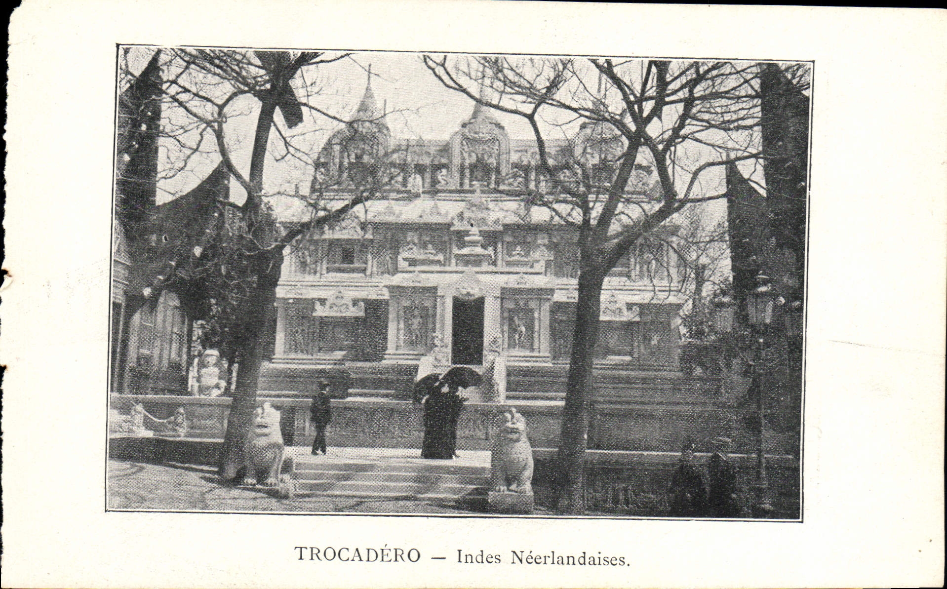 CPA Paris Trocadero Indes Neerlandaises