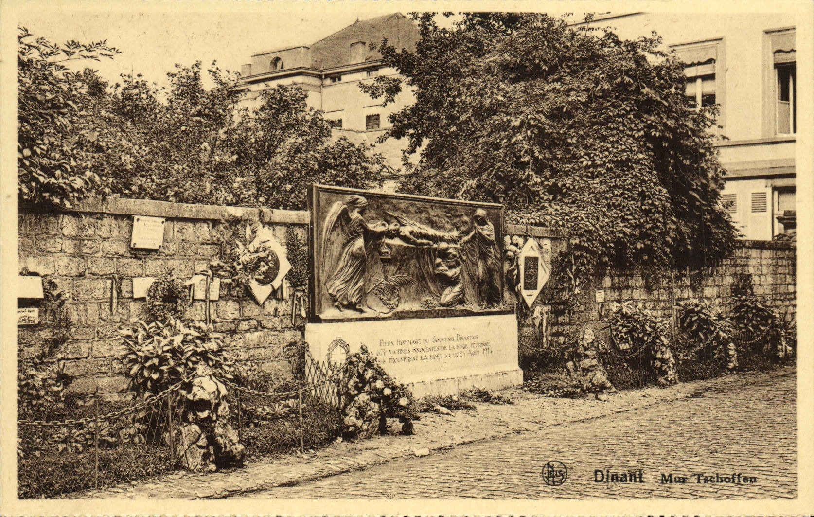 VINTAGE POSTCARD Dining Wall Tschoffen