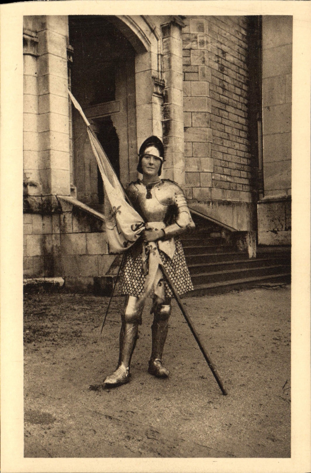 CPA Jeanne d'arc Jeanne La Liberatrice