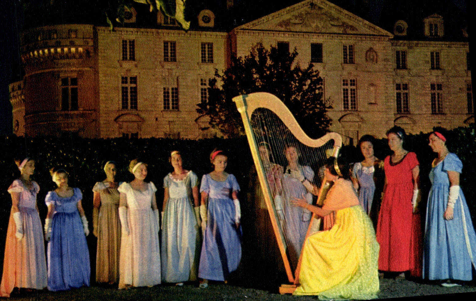 MODERN CARD Castle Of Lude Its Light And Spectacle the General one Of Empire Frederic De Talhouet