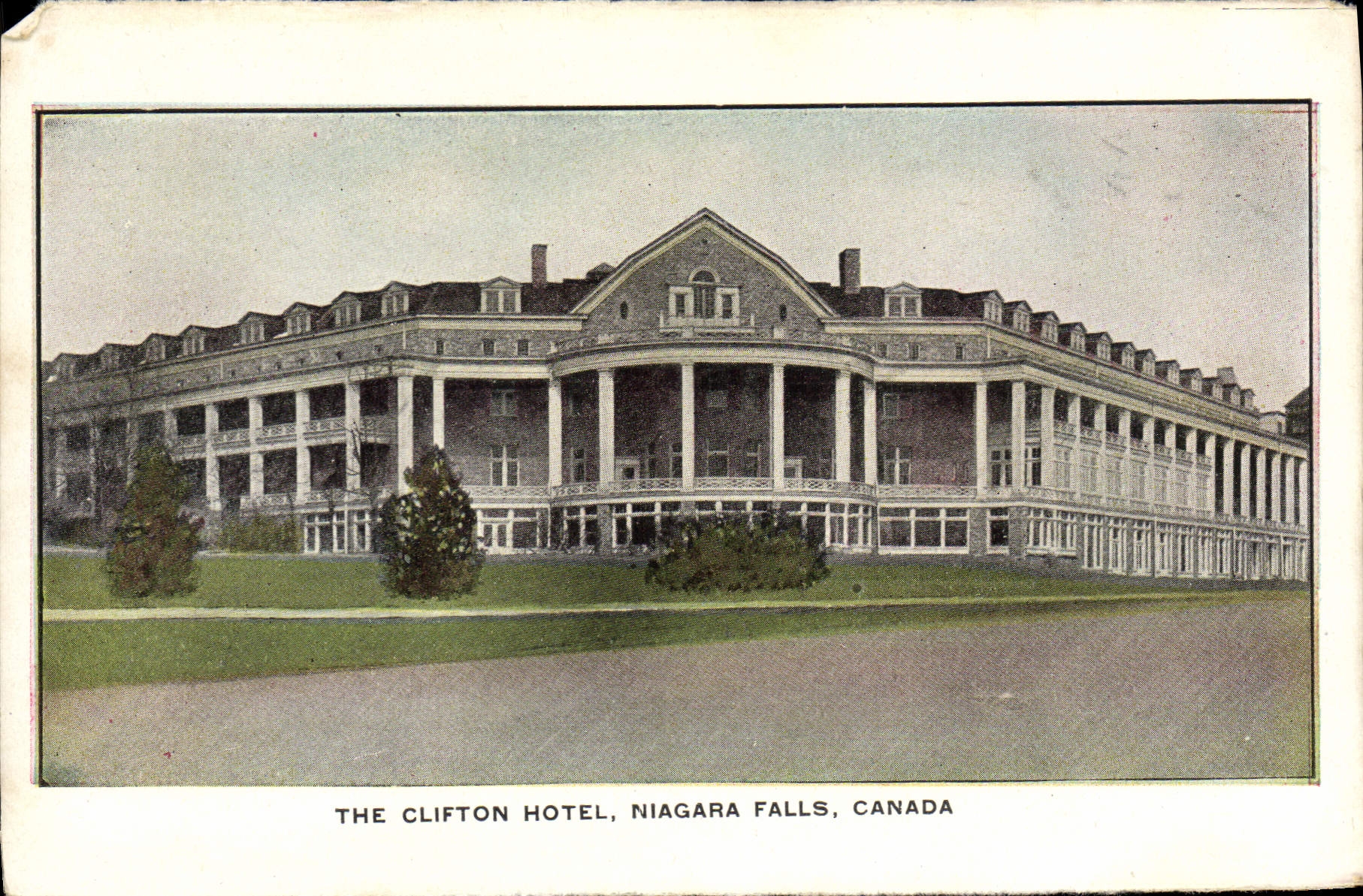 VINTAGE POSTCARD The Clifton Hotel Canada Niagara Falls